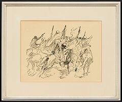 Zwei Lithografien mit Reiterdarstellungen, 79879-5, Van Ham Kunstauktionen