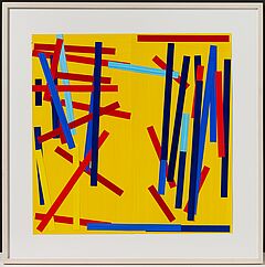 Imi Knoebel - Fishing Yellow III Ed, 70591-9, Van Ham Kunstauktionen