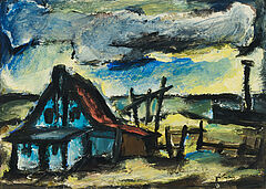 Karl Eulenstein - Einsames Fischerhaus, 80374-124, Van Ham Kunstauktionen