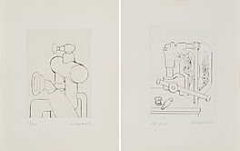 Konrad Klapheck - Konvolut von 2 Radierungen, 65546-218, Van Ham Kunstauktionen