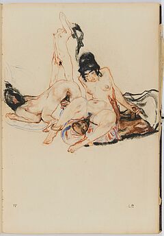 Leo Putz - Ohne Titel Mappe mit 14 erotischen Zeichnungen, 69606-1, Van Ham Kunstauktionen