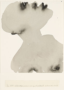 Marlene Dumas - Art is Always Having to say Goodbye fuer Parkett 100101, 77046-156, Van Ham Kunstauktionen