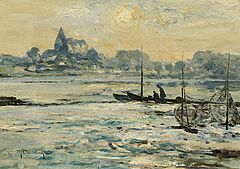 Max Clarenbach - Fischer am Niederrhein, 81306-1, Van Ham Kunstauktionen