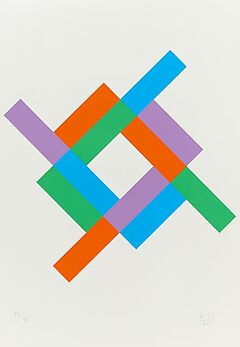 Max Bill - Rhythmus um ein weisses Quadrat, 61287-8, Van Ham Kunstauktionen