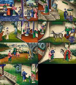Sieben Szenen aus den 24 Beispielen der Kindesliebe, 66924-12, Van Ham Kunstauktionen