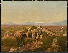 Unbekannter Kuenstler - Suedspanische Landschaft bei Marbella, 75501-39, Van Ham Kunstauktionen