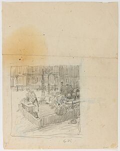 Friedrich Kallmorgen - Kinder auf dem Spielplatz, 66798-2, Van Ham Kunstauktionen