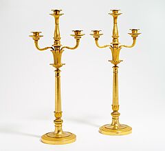 Frankreich - Paar Girandolen Charles X, 65115-1, Van Ham Kunstauktionen