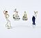 Rosenthal - Vier Porzellan-Figuren, 81991-8, Van Ham Kunstauktionen