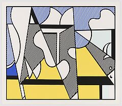 Roy Lichtenstein - Cow Triptych Cow Going Abstract, 75048-1, Van Ham Kunstauktionen