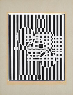 Victor Vasarely - Ohne Titel, 73023-4, Van Ham Kunstauktionen