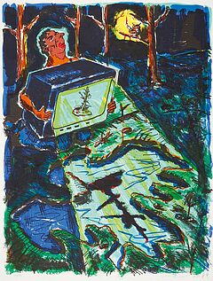 Joerg Immendorff - Aus Elbquelle, 57516-1, Van Ham Kunstauktionen