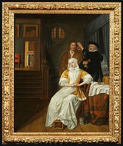 Samuel van Hoogstraten - Der Besuch des Arztes, 300013-14, Van Ham Kunstauktionen