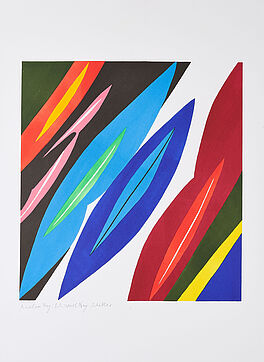 Ernst Wilhelm Nay - Farblitho 1968 - 2 NOR, 73843-19, Van Ham Kunstauktionen