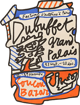 Jean Dubuffet - Festival dautomne a Paris, 63378-7, Van Ham Kunstauktionen