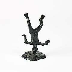 Joerg Immendorff - Affe auf dem Kopf stehend Kopfschmerz Aspirin, 81241-2, Van Ham Kunstauktionen