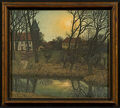 Max Clarenbach - Mond ueber Wittlaer, 76962-2, Van Ham Kunstauktionen