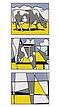 Roy Lichtenstein - Cow Triptych Cow Going Abstract, 76854-1, Van Ham Kunstauktionen