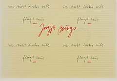 Joseph Beuys - Sich selbst, 65546-346, Van Ham Kunstauktionen