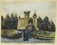 Henri Rousseau - Paysage avec chateau, 46006-5, Van Ham Kunstauktionen