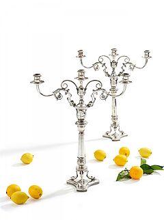 Deutschland - Paar praechtige Girandolen Empire, 70411-2, Van Ham Kunstauktionen