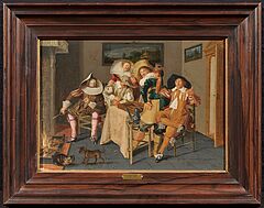 Dirck Hals - Froehliche Gesellschaft beim Tric Trac-Spiel, 81572-5, Van Ham Kunstauktionen