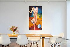 Heinrich Maria Davringhausen - Der Akrobat, 77027-1, Van Ham Kunstauktionen