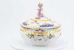 KPM - Speiseservice Breslauer Stadtschloss fuer vier Personen, 73793-6, Van Ham Kunstauktionen