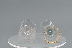 Lauenstein - Zwei Kelchglaeser, 75372-96, Van Ham Kunstauktionen