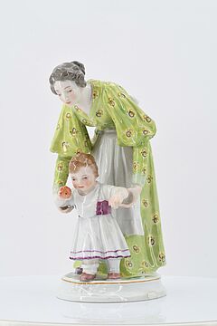 Meissen - Kleines Kind mit Mutter, 75074-33, Van Ham Kunstauktionen
