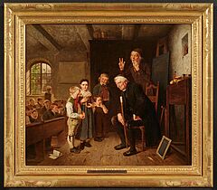 Friedrich Peter Hiddemann - Die Schulprüfung, 80888-8, Van Ham Kunstauktionen