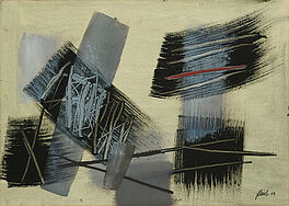 Fritz Winter - Verwehtes Schwarz, 81331-3, Van Ham Kunstauktionen