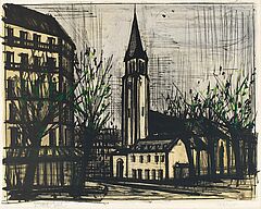 Bernard Buffet - Saint-Germain-des-Pres, 59141-3, Van Ham Kunstauktionen
