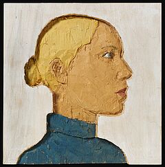 Stephan Balkenhol - Frau Relief weiss, 69500-9, Van Ham Kunstauktionen
