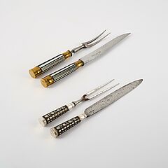 Zwei Tranchierbestecke, 81573-11, Van Ham Kunstauktionen