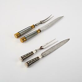 Zwei Tranchierbestecke, 81573-11, Van Ham Kunstauktionen