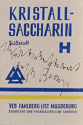 Joseph Beuys - 1 Wirtschaftswert Suessstoff, 66387-20, Van Ham Kunstauktionen