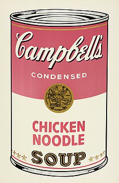 Andy Warhol - Campbells Soup I Chicken Noodle, 81021-1, Van Ham Kunstauktionen