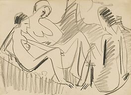 Ernst Ludwig Kirchner - Drei Akte im Walde, 81666-17, Van Ham Kunstauktionen