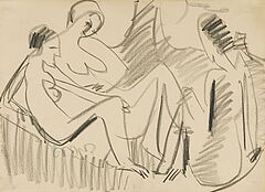 Ernst Ludwig Kirchner - Drei Akte im Walde, 81666-17, Van Ham Kunstauktionen