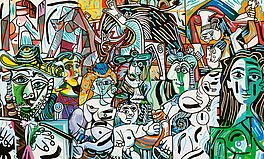 Erro Gudmundur Gudmundsson - Ohne Titel Hommage a Picasso, 79350-3, Van Ham Kunstauktionen