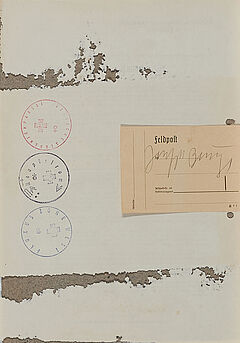 Joseph Beuys - Konvolut von 2 Postkarten, 65546-212, Van Ham Kunstauktionen