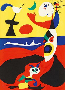 Joan Miro - Lete, 64073-4, Van Ham Kunstauktionen