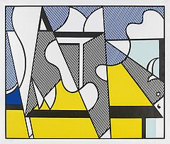 Roy Lichtenstein - Cow Triptych Cow Going Abstract, 69555-3, Van Ham Kunstauktionen