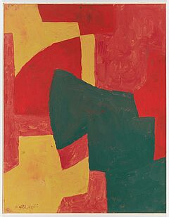 Serge Poliakoff - Composition vert rouge jaune, 77864-1, Van Ham Kunstauktionen