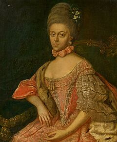 Deutsche Schule - Zwei Gemaelde Damen- und Herrenportraet, 75135-5, Van Ham Kunstauktionen