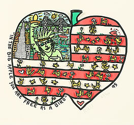 James Rizzi - In the Big Apple you are free as a Bird, 81937-4, Van Ham Kunstauktionen