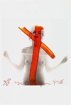 Bert Stern - Marilyn Monroe with Cruzifix, 56222-3, Van Ham Kunstauktionen