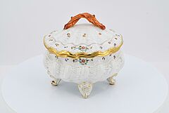 Meissen - Gefusste Dose aus dem Schwanenservice, 69805-5, Van Ham Kunstauktionen