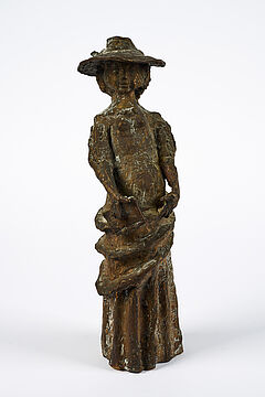 Bernhard Kleinhans - Frau mit Hut, 76745-3, Van Ham Kunstauktionen